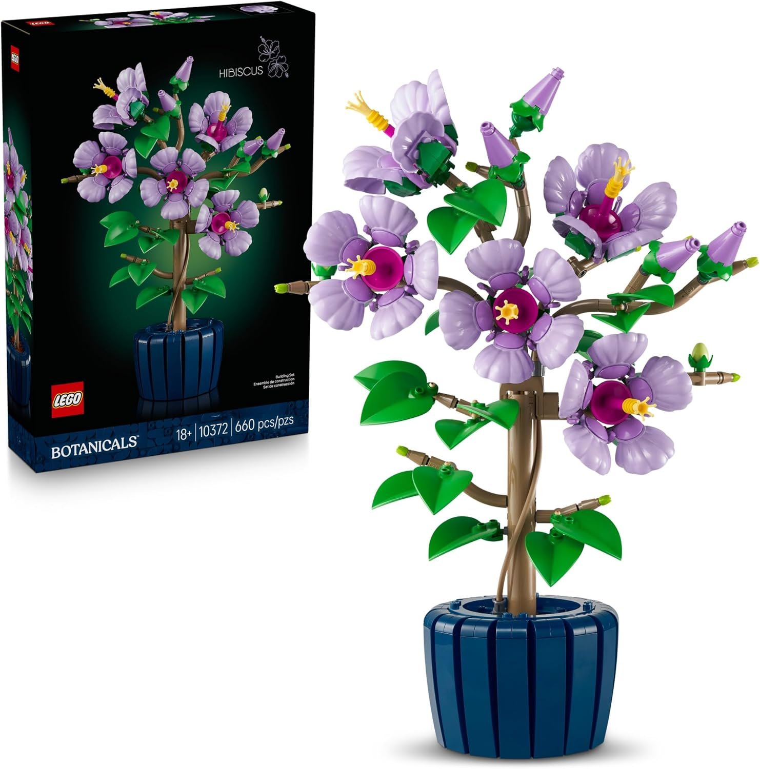 LEGO 花植系列芙蓉花套件