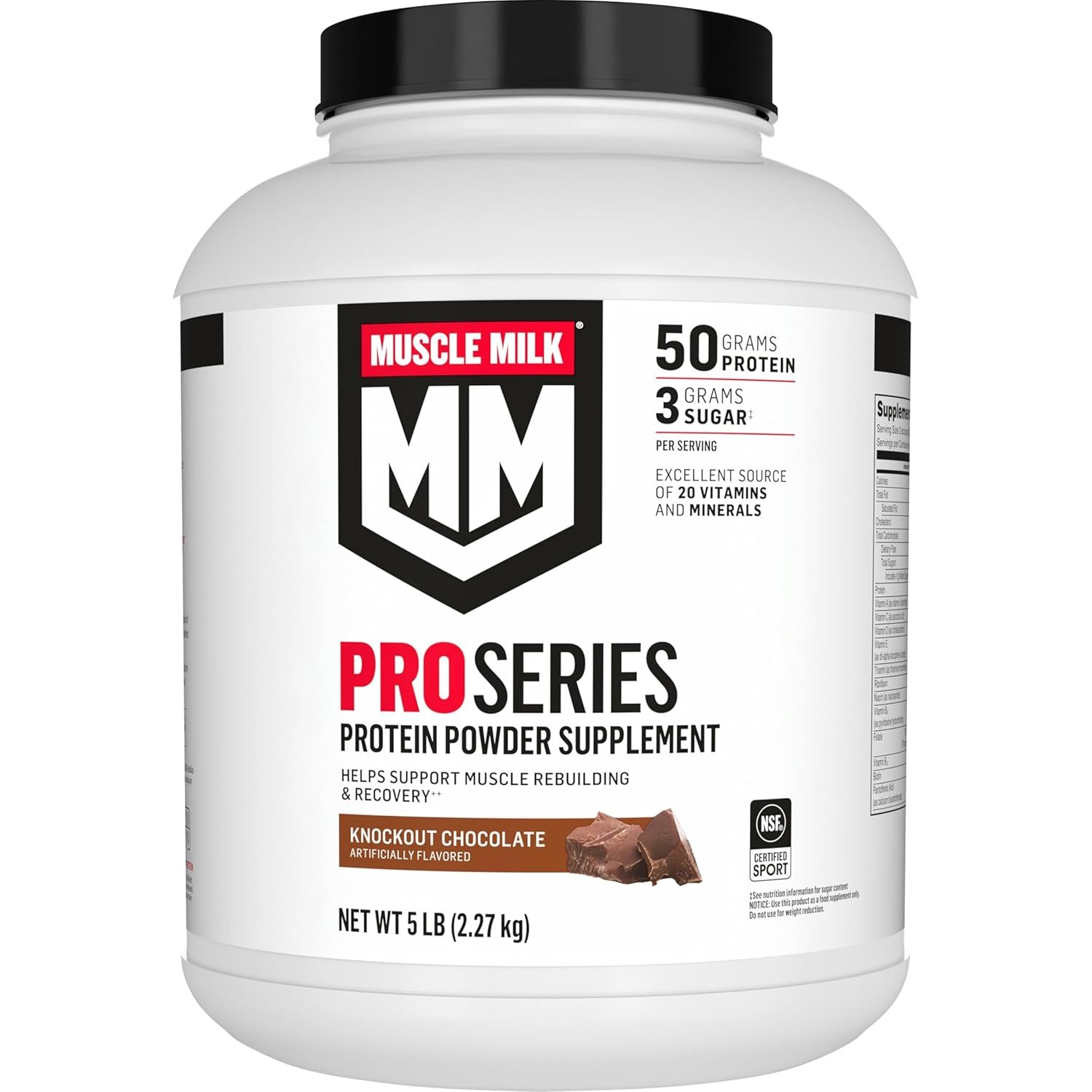 Muscle Milk Pro Series 巧克力味蛋白粉