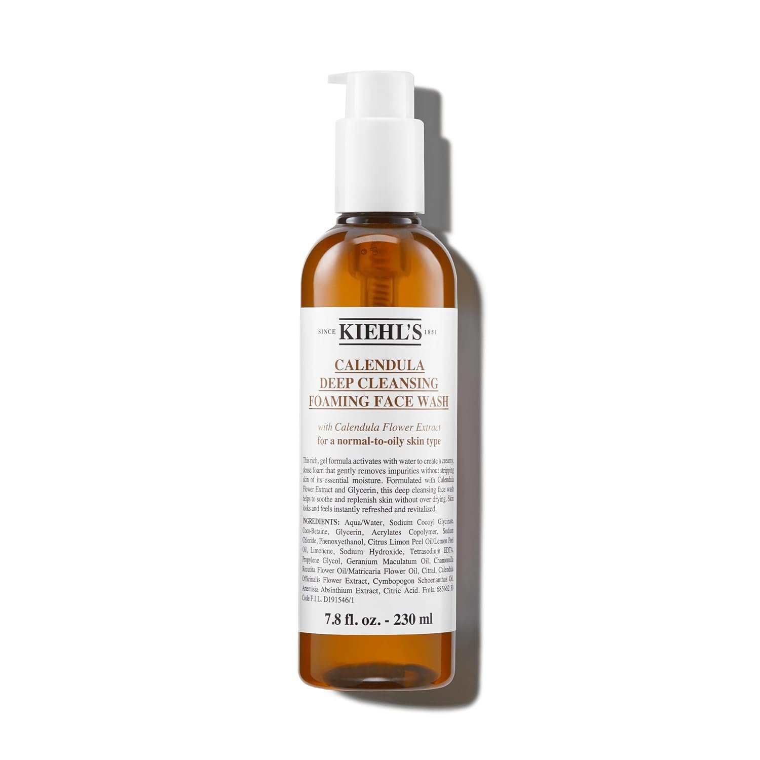 限时优惠，Kiehl’s 金盏花深层洁面啫喱