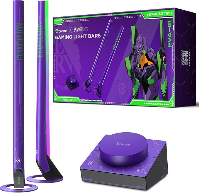 Govee x Evangelion Gaming Light Bars with Smart Controller